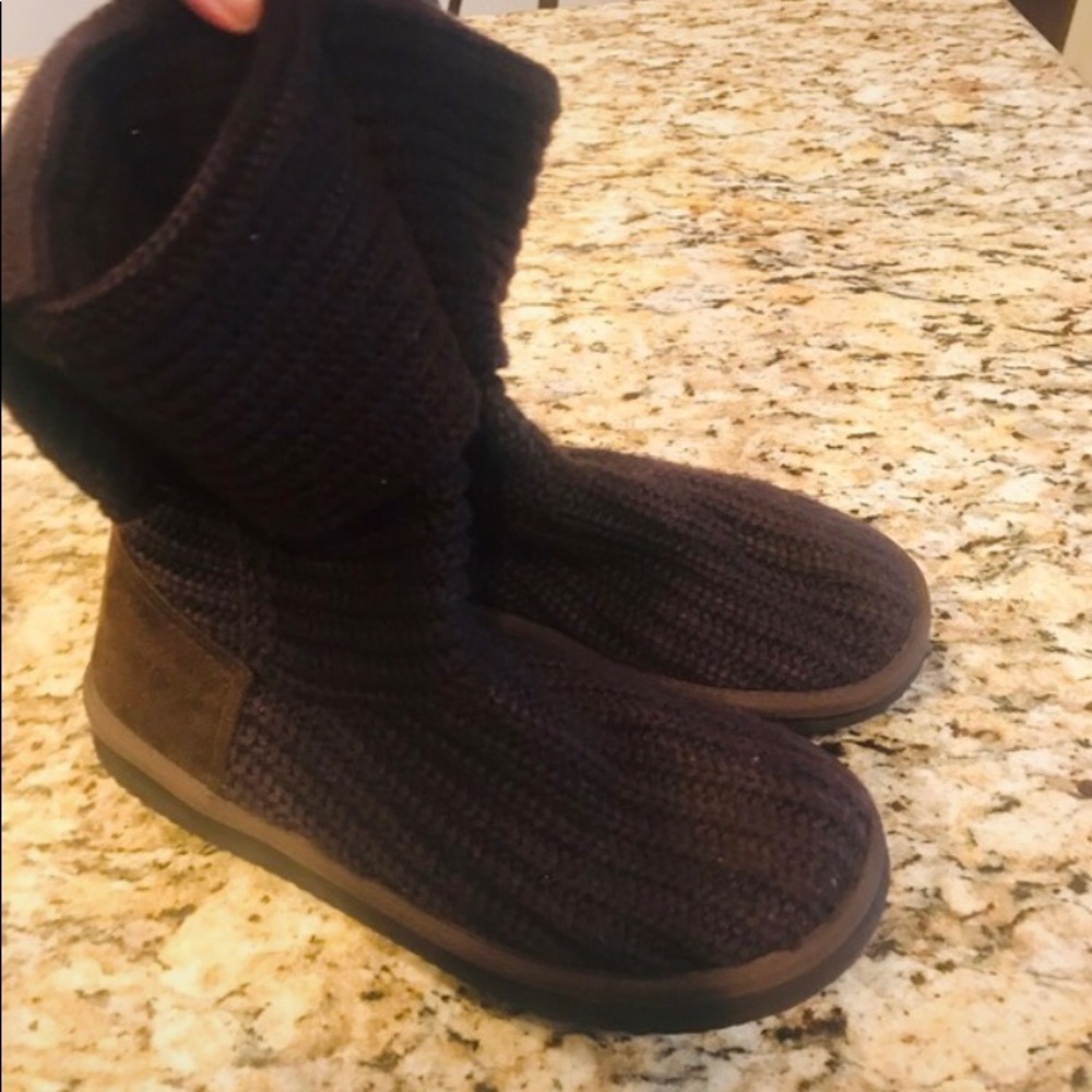 Knit Sweater Boots